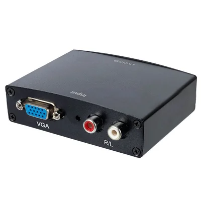 Conversor Vga Para HDMI Com Áudio Rca