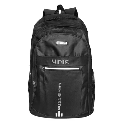 Mochila Vinik, Sport, 4 Bolsos, Para Notebook De Até 15,6", Preta - Vkbag020