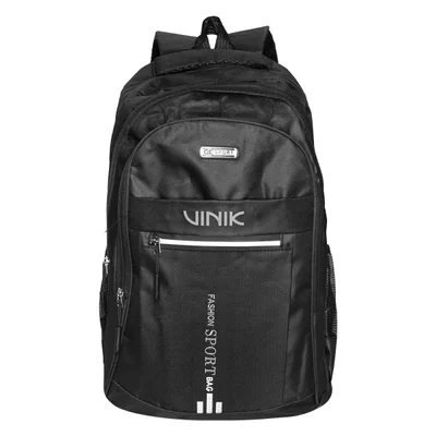 Mochila Vinik, Sport, 4 Bolsos, Para Notebook De Até 15,6", Preta - Vkbag020
