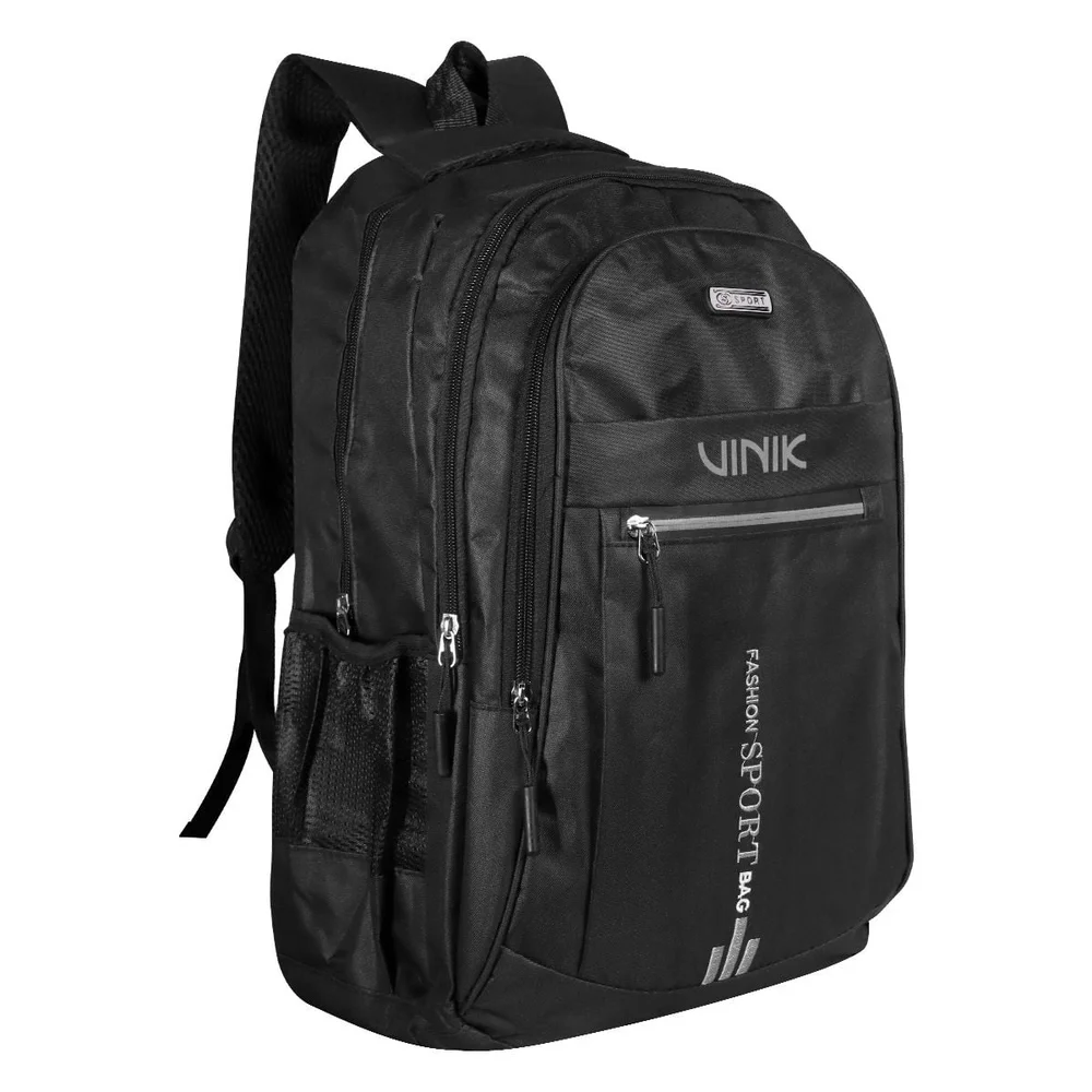 Imagem 3 de 5 do produto Mochila Vinik, Sport, 4 Bolsos, Para Notebook De Até 15,6", Preta - Vkbag020