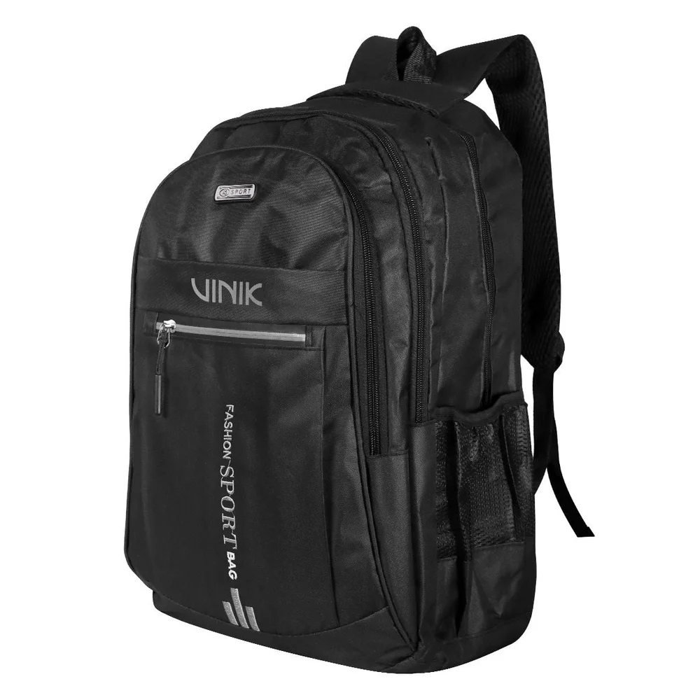 Imagem 4 de 5 do produto Mochila Vinik, Sport, 4 Bolsos, Para Notebook De Até 15,6", Preta - Vkbag020