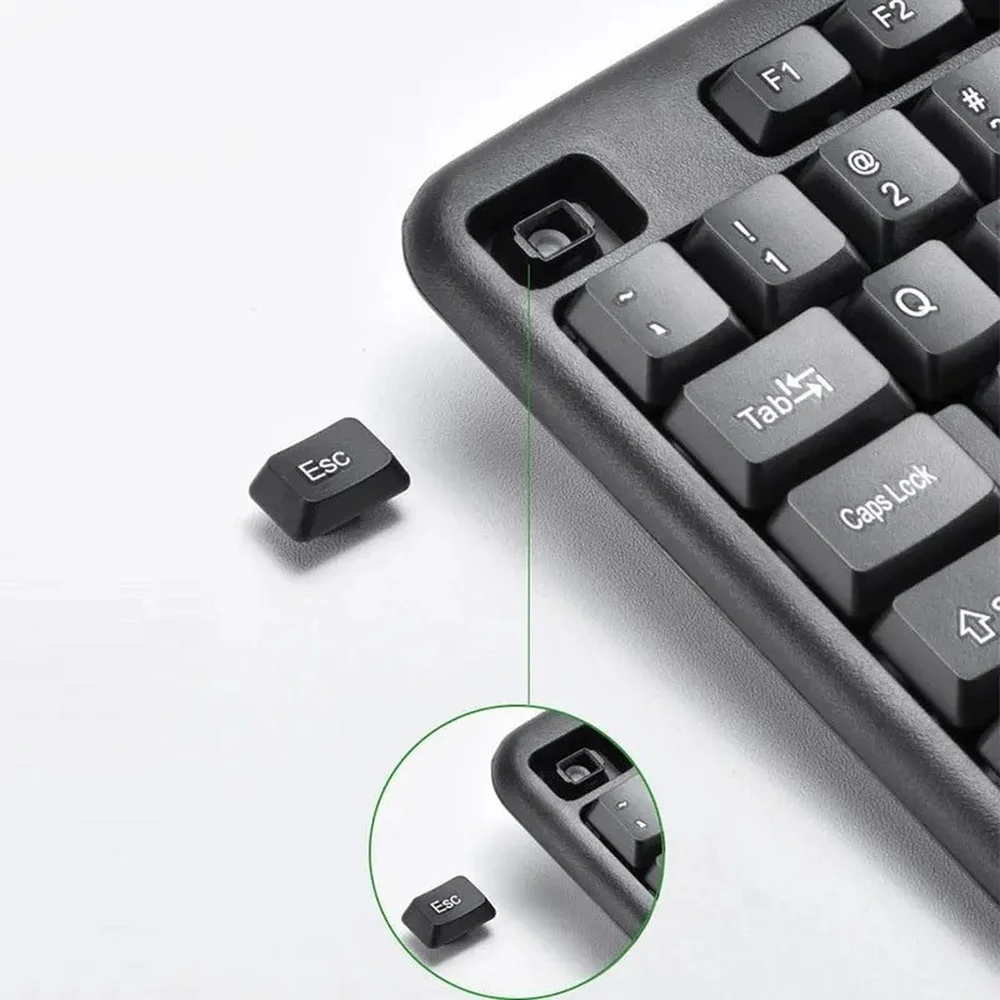 Imagem 4 de 4 do produto Teclado Usb Padrão Abnt2 Com Fio 2.4ghz, Confortável Awsd