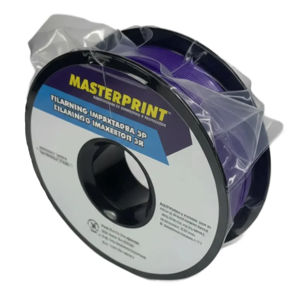 Filamento De Impressora 3d Pla Roxo 1.75mm 1kg Cor Brilhante Textura Macia Masterprint Filamento 3d Filamento De Impressora 3d Pla Roxo 1.75mm 1kg Cor Brilhante Textura Macia Masterprint Filamento 3d