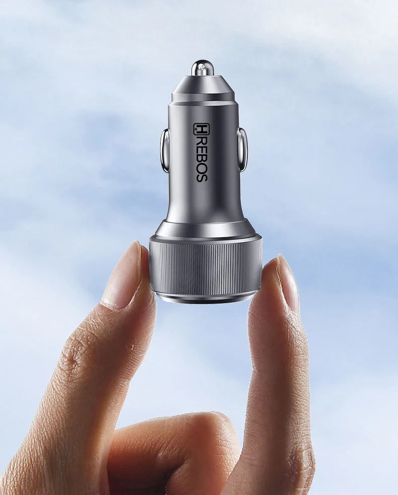 Imagem 5 de 5 do produto Crv-208 - Pt - Carregador Veicular - Autocharge Pro + Cabo Type-c X Type-c
