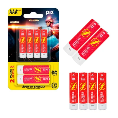 Kit Pilha Ultra Alcalina Blister Leve 6 Pague 4 - 4aaa + 2aa — foto 3