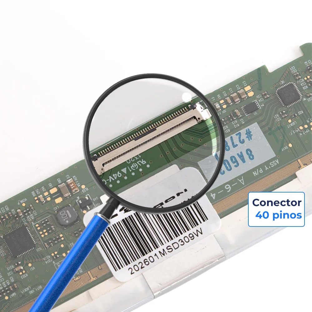 Tela Para Notebook Samsung Np270e5e 15.6" Hd 40 Pinos Brilhante Tela Para Notebook Samsung Np270e5e 15.6" Hd 40 Pinos Brilhante