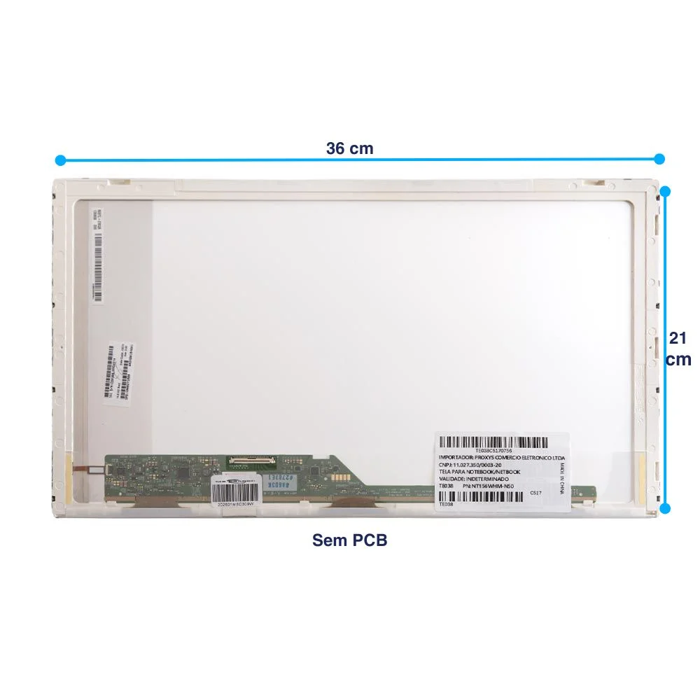 Tela Para Notebook Samsung Np270e5e 15.6" Hd 40 Pinos Brilhante Tela Para Notebook Samsung Np270e5e 15.6" Hd 40 Pinos Brilhante