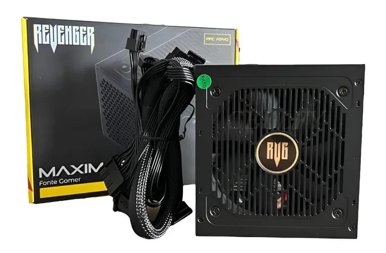 Fonte Atx 650w Real Maximus Fo-max02 Revenger ****