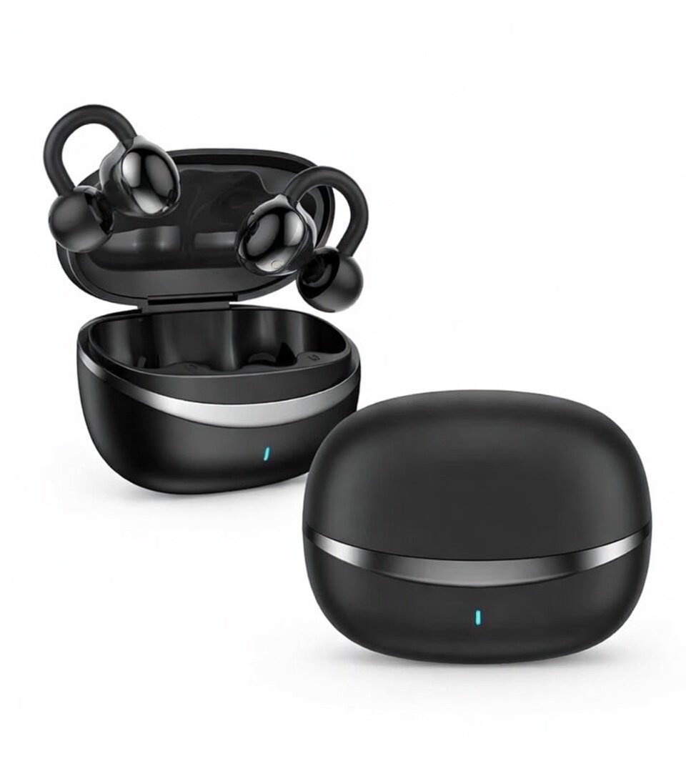 Fone Condução Óssea Esportivo Leve Com Microfone Hd