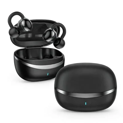 Fone Condução Óssea Esportivo Leve Com Microfone Hd