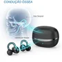 Fone De Condução Óssea Bluetooth 9h Bateria Impermeável 12
