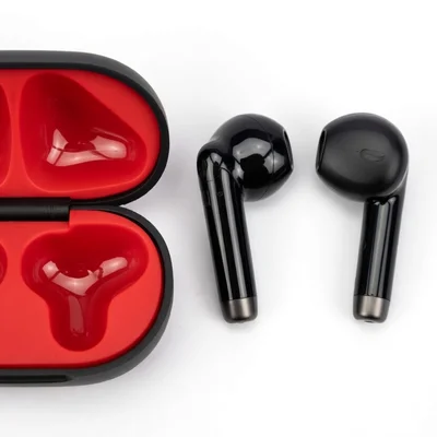 Fone De Ouvido Bluetooth Preto Esportivo Com Bateria 6 Horas