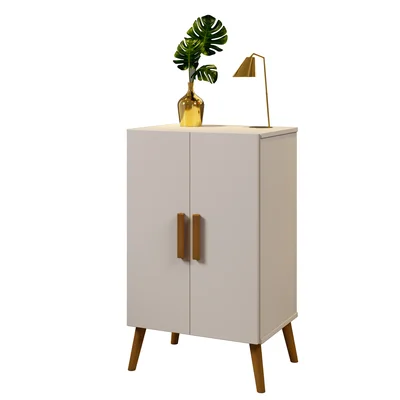 Armário Organizador Multiuso  Cali Off White - Vrk Comercio On-line