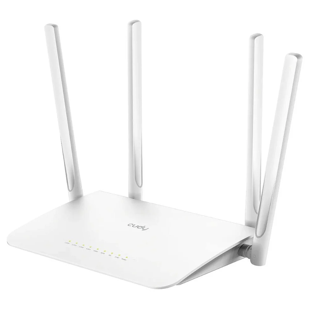 Imagem 5 de 5 do produto Roteador Cudy Ac1200 Wr1300 Gigabit Mesh Dual Band 867 Mbps 4 Antenas Branco - Branco - Unissex - Único