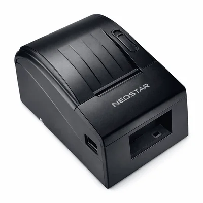 Impressora Térmica 58mm Neostar Z-ns 58u Usb Para Senhas E Tickets Preto
