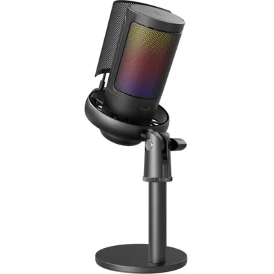 Microfone Gamer Usb Preto Fortrek Mic10