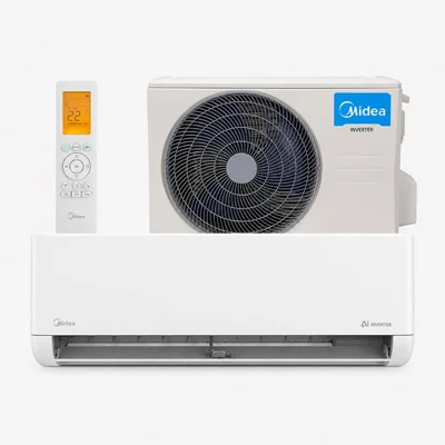 Ar Condicionado Split Midea Hi Wall Inverter Ai Ecomaster 12.000 Btu/h Frio Monofásico Branco 38efvca12m8/42efvca12m8 127v