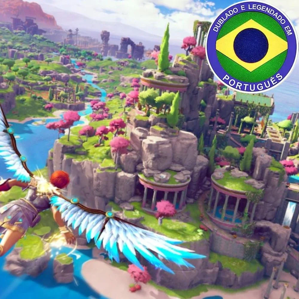Imagem 2 de 5 do produto Immortals Fenyx Rising Ps4 Update Ps5 Mídia Física Lacrado Dublado Em Português