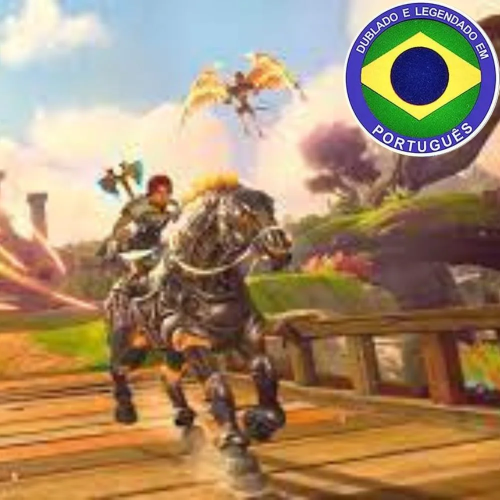 Imagem 3 de 5 do produto Immortals Fenyx Rising Ps4 Update Ps5 Mídia Física Lacrado Dublado Em Português