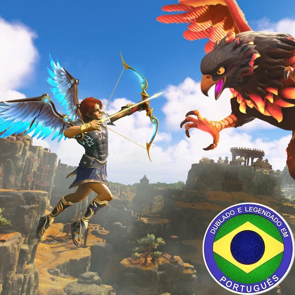 Imagem 5 de 5 do produto Immortals Fenyx Rising Ps4 Update Ps5 Mídia Física Lacrado Dublado Em Português