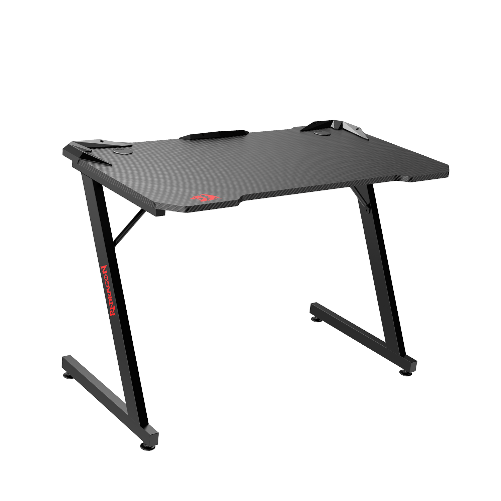 Mesa Gamer Redragon 110cm Fibra De Carbono Gd-1101e-s Preto