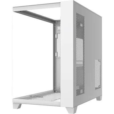 Gabinete Gamer Full Tower Sem Fan Sem Fonte Clarity Fortrek Branco 86945