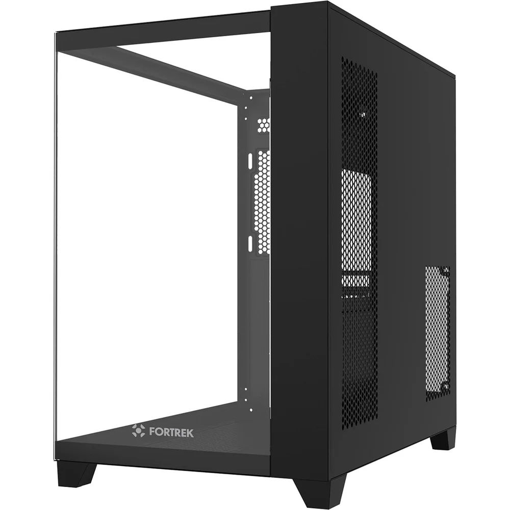 Imagem 2 de 5 do produto Gabinete Gamer Full Tower Sem Fan Sem Fonte Clarity Fortrek Preto 86946
