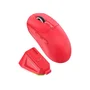 Mouse Gamer Bluetooth Tri Mode 24000dpi Paw3311 Bk-r3x Fire Phoenix Vermelho