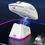 Mouse Gamer Bluetooth Tri Mode 24000dpi Paw3311 Bk-r3x Fire Phoenix Vermelho