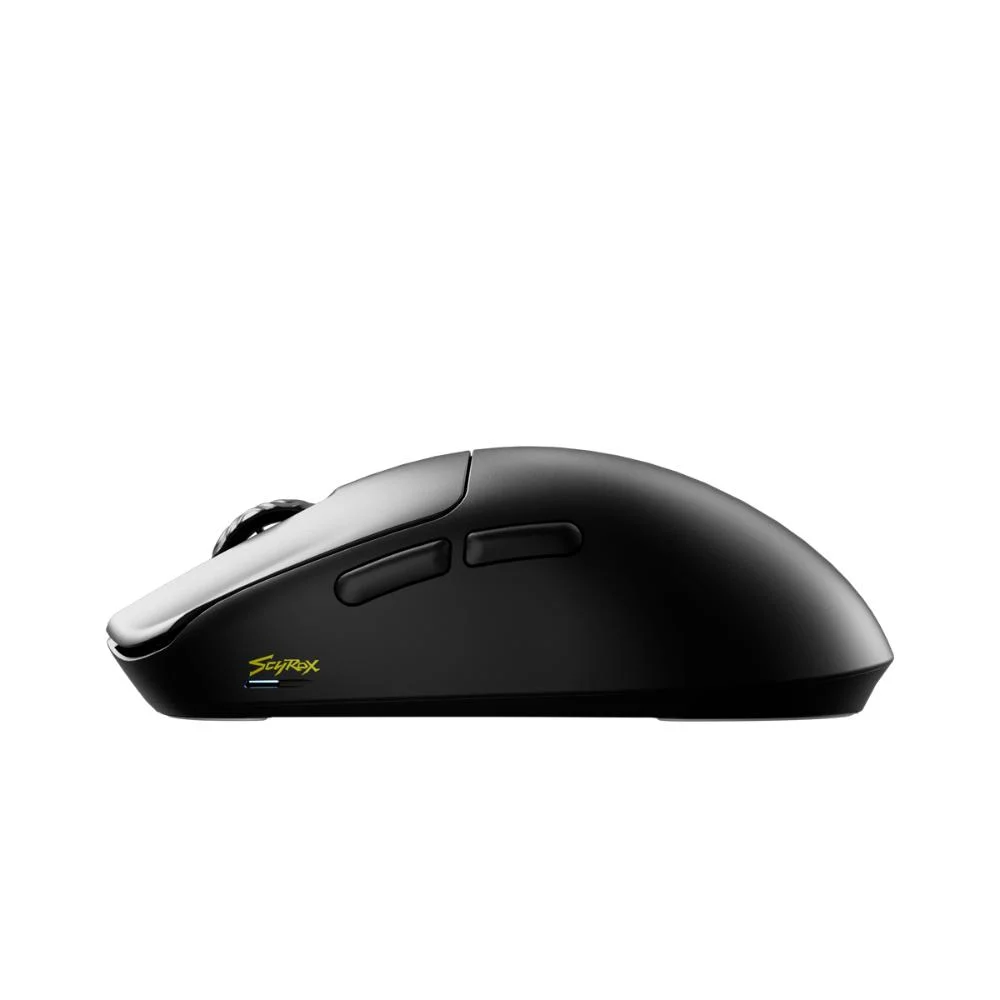 Mouse Wireless Gamer Ultraleve 40g 8k Polling Rate Nativo Pixart 3950 30000dpi Nordic 52840 5 Botões Dongle 8k Incluso - Preto Mouse Wireless Gamer Ultraleve 40g 8k Polling Rate Nativo Pixart 3950 30000dpi Nordic 52840 5 Botões Dongle 8k Incluso - Preto