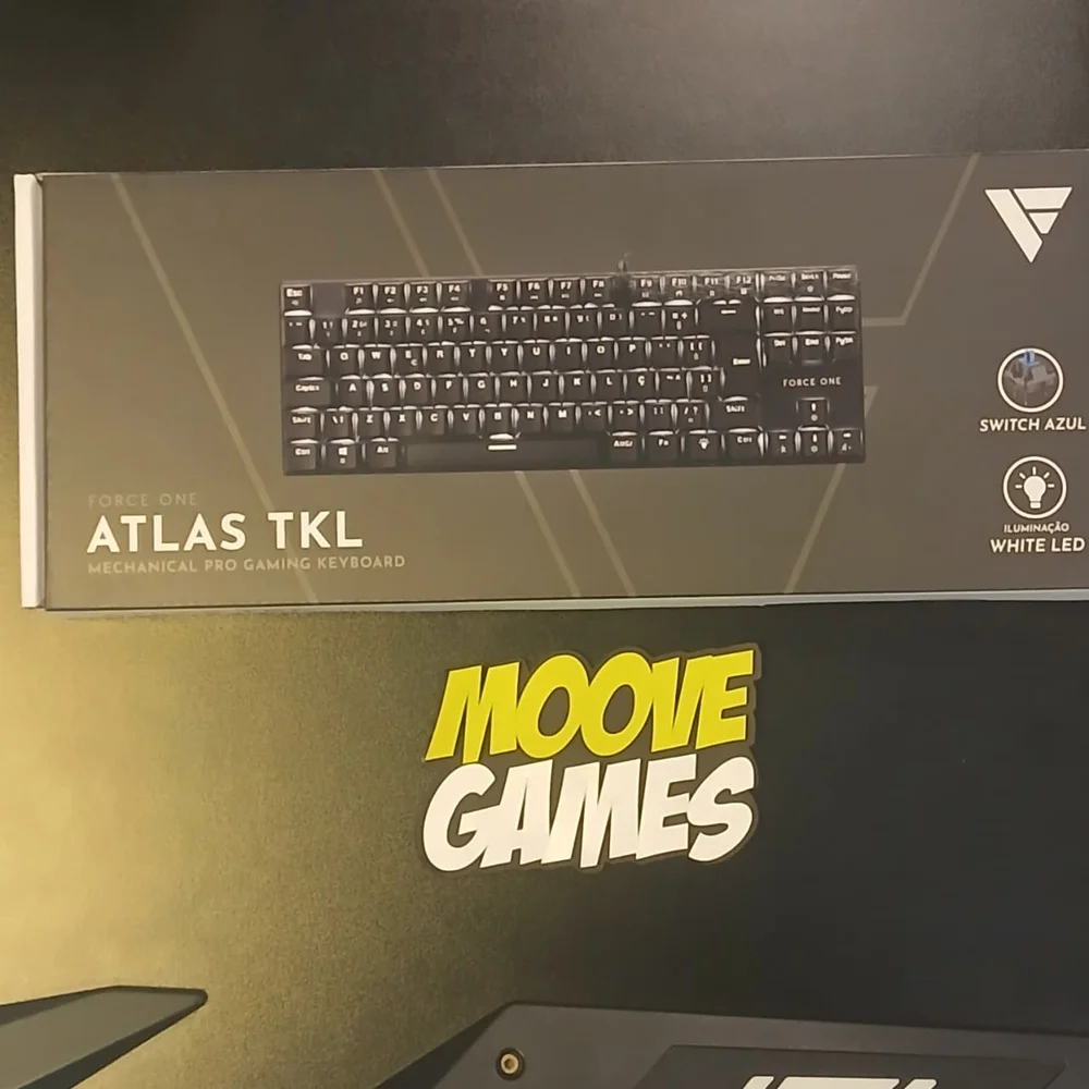Imagem 2 de 5 do produto Teclado Force One Atlas Tkl 89 Teclas