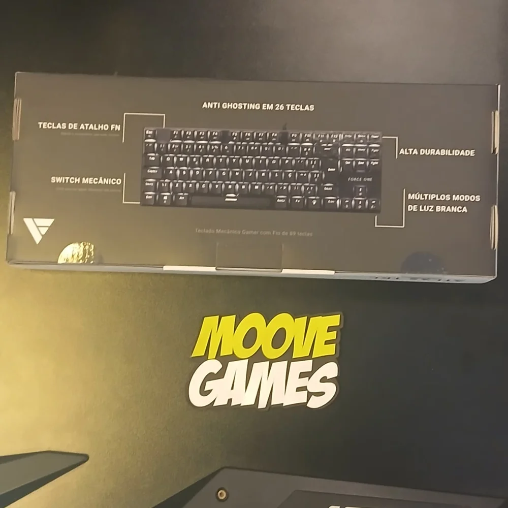 Imagem 3 de 5 do produto Teclado Force One Atlas Tkl 89 Teclas