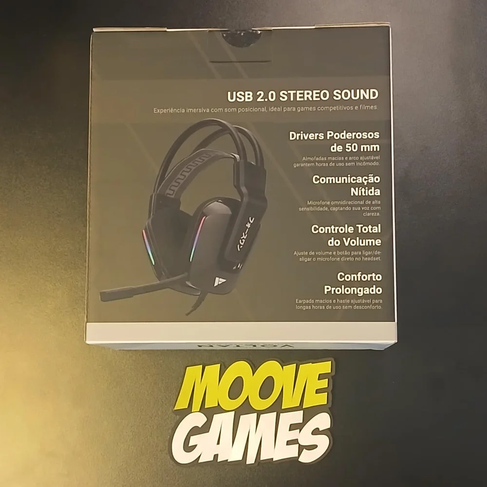 Imagem 2 de 5 do produto Headset Force One Voltan - Wired