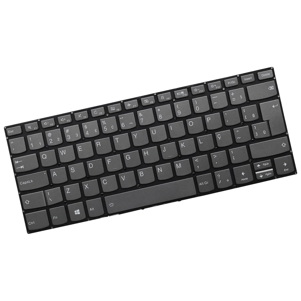 Teclado Para Notebook Lenovo Ideapad 330s-14ikb Com Iluminação