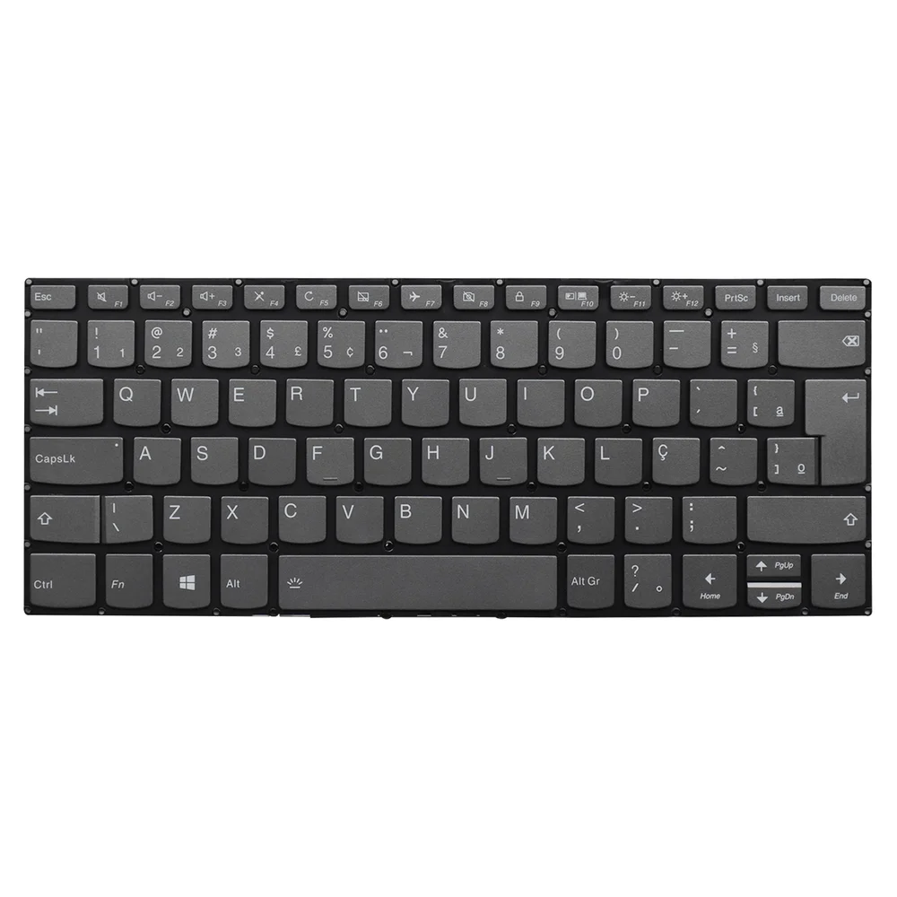 Teclado Para Notebook Lenovo Ideapad 330s-14ikb Com Iluminação