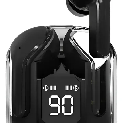 Earbuds Ultrapods Pro Com Display LED Transparente