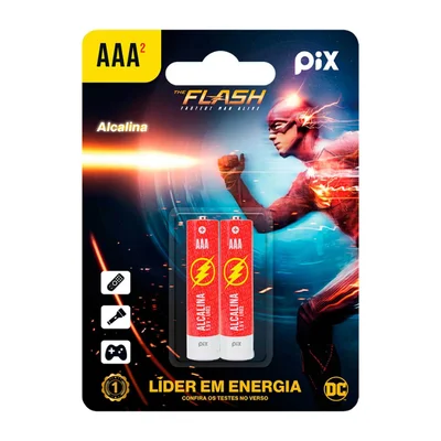 2x Pilha Ultra Alcalina Aaa 3a Blister Com 2 Unidades
