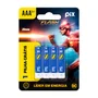 4x Pilha Zinco Manganês Aaa 3a Blister Com 4 Unidades