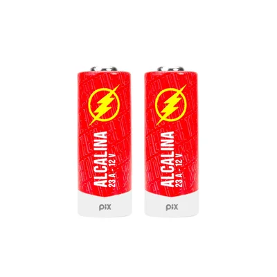 Bateria A23 12v Blister Com 2 Unidades Alarme Portão — foto 5