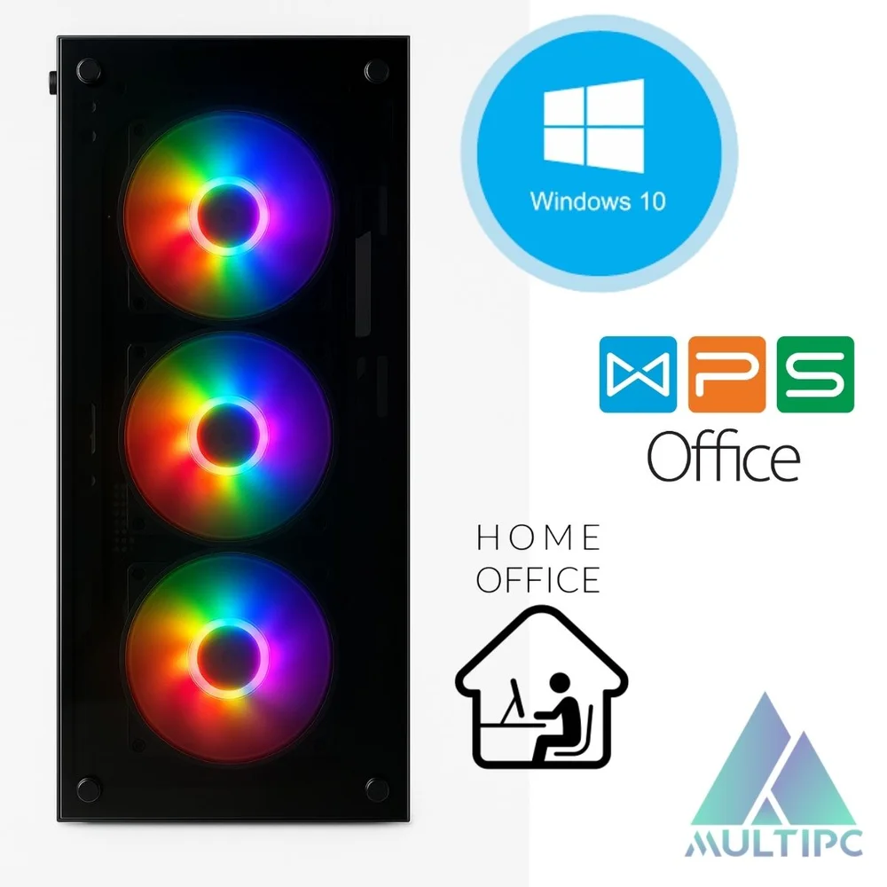 Computador Gamer Multipc i5 Gt730 8GB SSD 256gb Sata Win 10 - view 4
