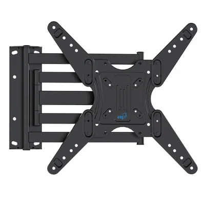Suporte Articulado Para Tv, 26" A 75", Inclinação, Ajuste De Nível, Suporte Até 35kg, Preto, A02v4ext, Elg