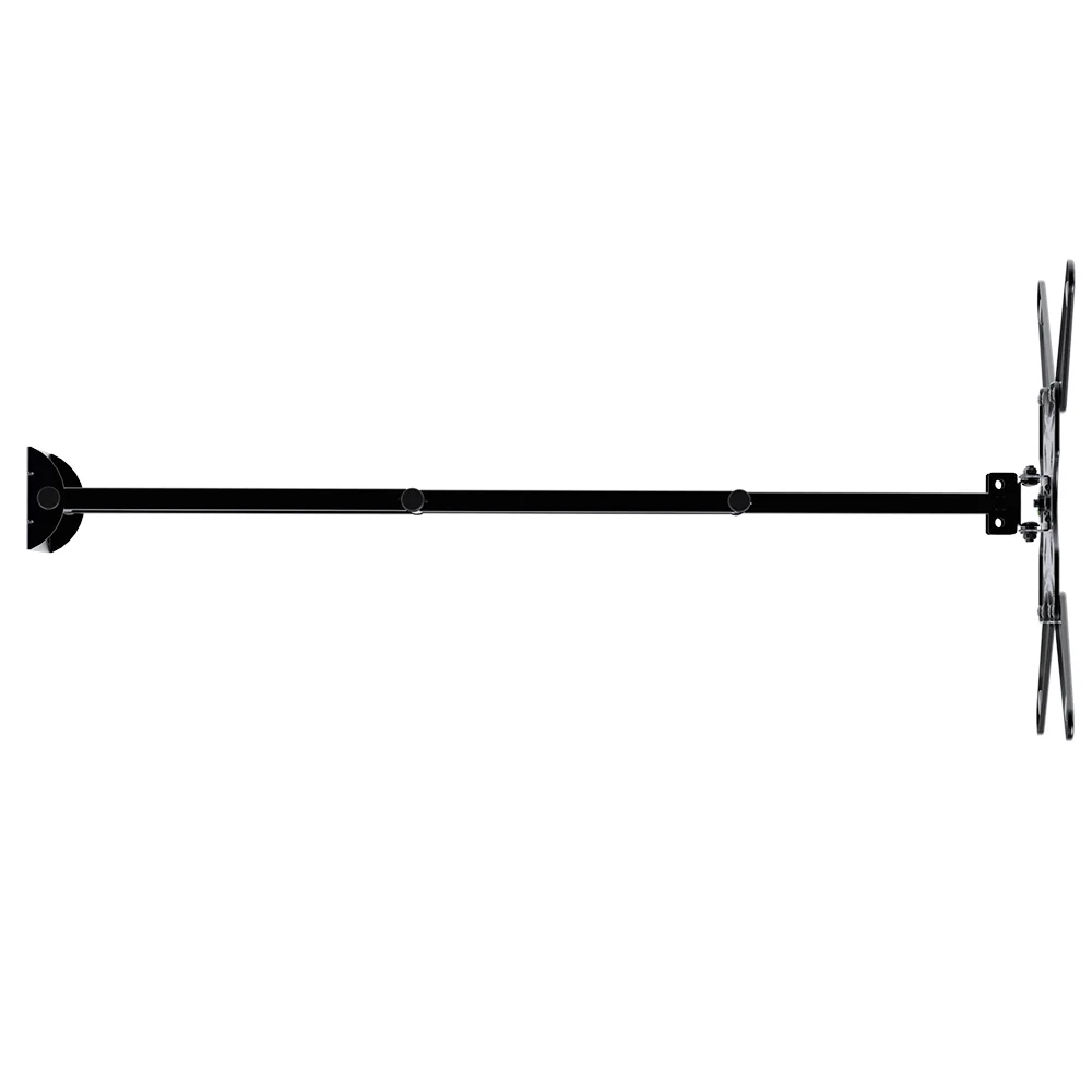 Imagem 2 de 5 do produto Suporte Articulado Para Tv, 26" A 75", Inclinação, Ajuste De Nível, Suporte Até 35kg, Preto, A02v4ext, Elg