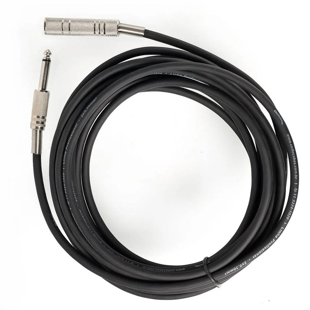 Imagem 4 de 4 do produto Extensão P10 Mono Preto  8 Mt 8 Mt