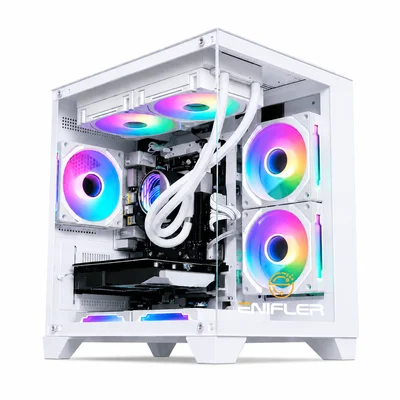 PC Gamer Ryzen 5 5600x, RTX 4060, 16gb Ddr4, SSD Nvme 500gb, 600w 80 Plus, Aqua054-e