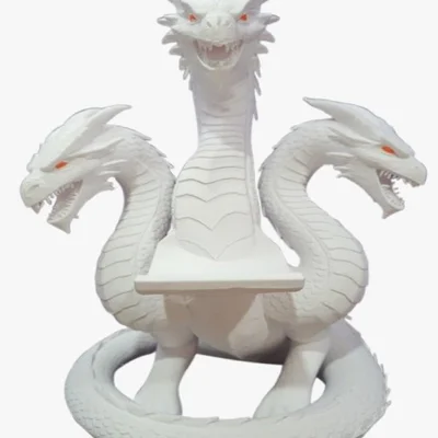 Suporte Para Controle Dragão Hidra – Stand Gamer Ps5 XBOX Decorativo Premium