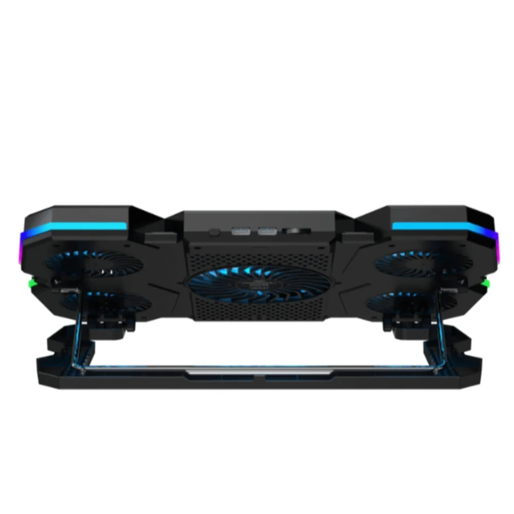 Imagem 2 de 3 do produto Suporte Notebook  Celular Gamer OR-SP255 RGB Cooler USB 2.0 5 Posições