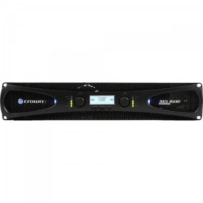 Amplificador De Potência Crown Xls 1502 1050w 220v 02 Canais Preto