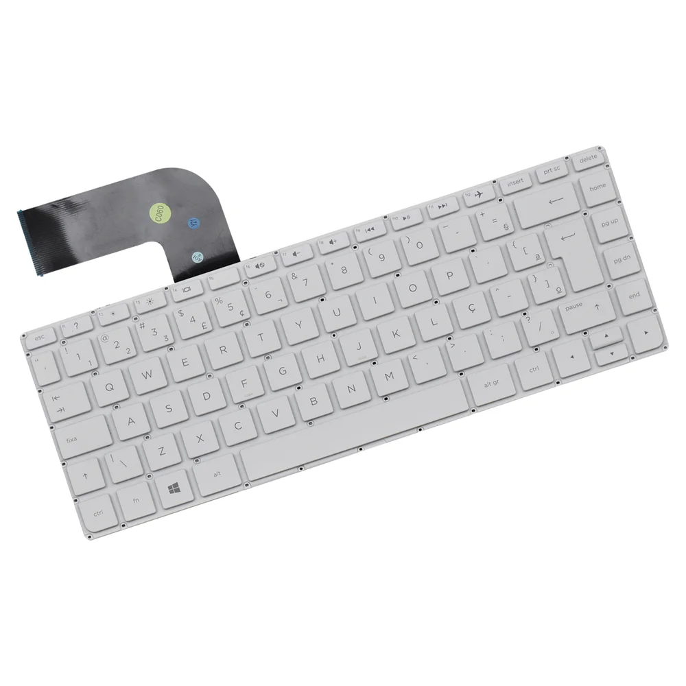 Teclado Para Notebook Hp Pavilion 14-v152xx Branco Teclado Para Notebook Hp Pavilion 14-v152xx Branco