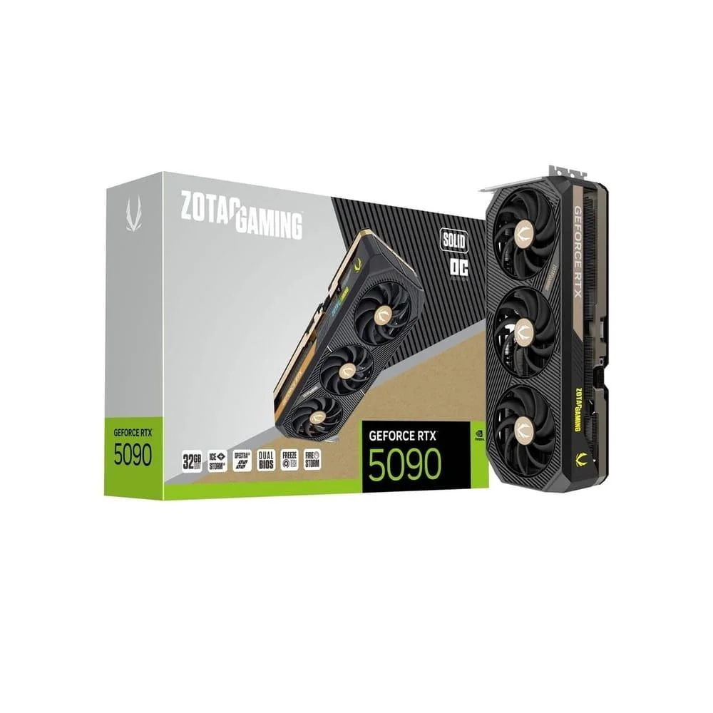 ZOTAC RTX 5090 美品 32GB GDDR7 Produtos com até 15 OFF no PIX KaBuM