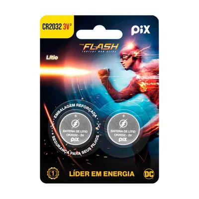 Bateria Moeda Lítio Cr2032 3v Kit Com 2 Unidades